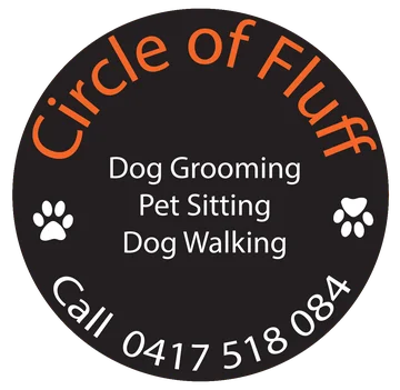 Circle of Fluff Dog Grooming logo